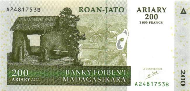 200 Ariary 2004